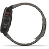 Часы GARMIN FENIX 6 PRO SOLAR TITANIUM CARBON GRAY DLC WITH TITANIUM DLC BAND 010-02410-23