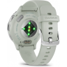 Часы VENU 3S SILVER STAINLESS STEEL BEZEL WITH SAGE GRAY CASE AND SILICONE BAND 010-02785-01